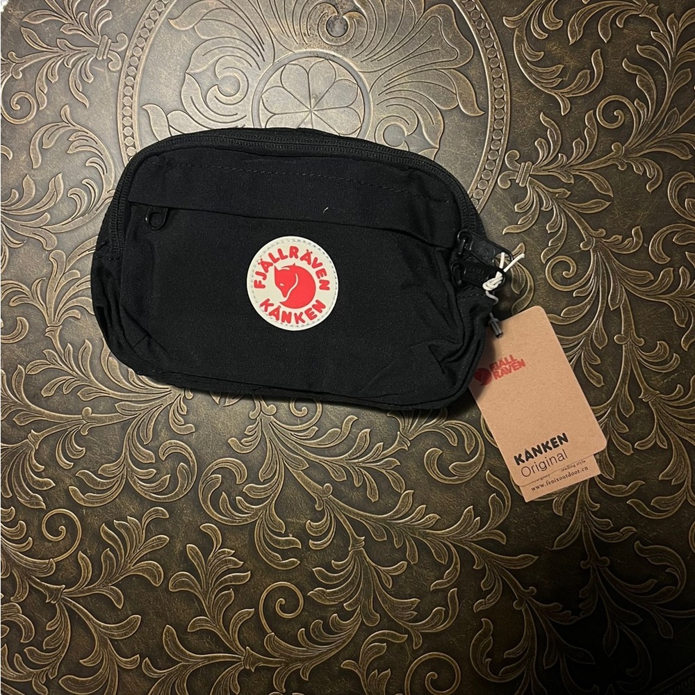 Kånken Black Waist Bag